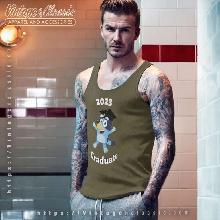 Bluey Graduate 2023 Gift Tank Top Racerback Bluey Graduate 2023 Gift Tank Top Racerback