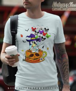 Bluey Halloween Shirt Bluey Mickey Pumpkin T Shirt
