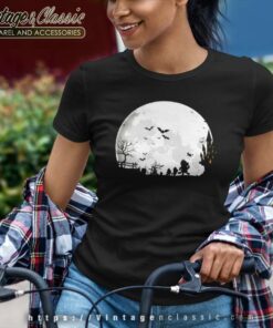 Bluey Halloween Shirt Bluey Walk In The Night Women TShirt