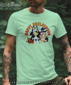 Bluey Halloween Shirt Happy Heelerween T Shirt