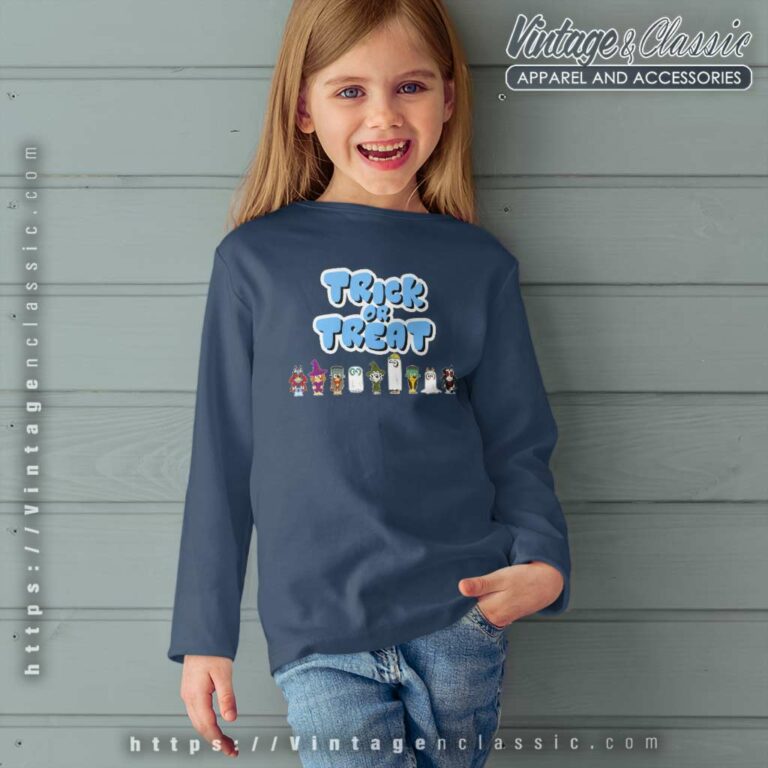 Bluey Halloween Trick Or Treat kids Longsleeves Bluey Halloween Trick Or Treat kids Longsleeves