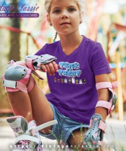 Bluey Halloween Trick Or Treat kids Vneck