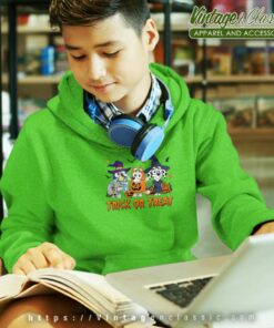 Bluey Happy Halloween Shirt Trick Or Treat kids Hoodie