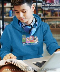 Bluey Here Come Grannies Shirt Gift For Mother kids Hoodie