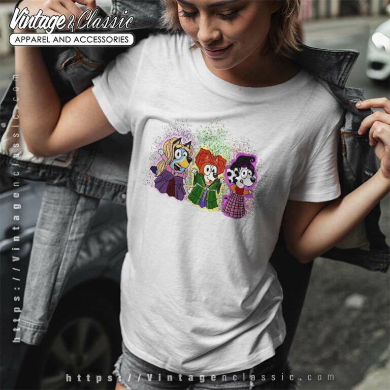 Bluey Hocus Pocus Halloween Shirt Bluey Halloween Women TShirt Bluey Hocus Pocus Halloween Shirt Bluey Halloween Women TShirt