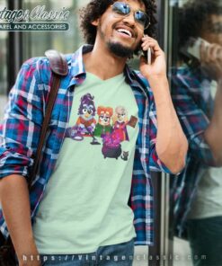 Bluey Hocus Pocus Shirt Bluey Halloween V Neck TShirt