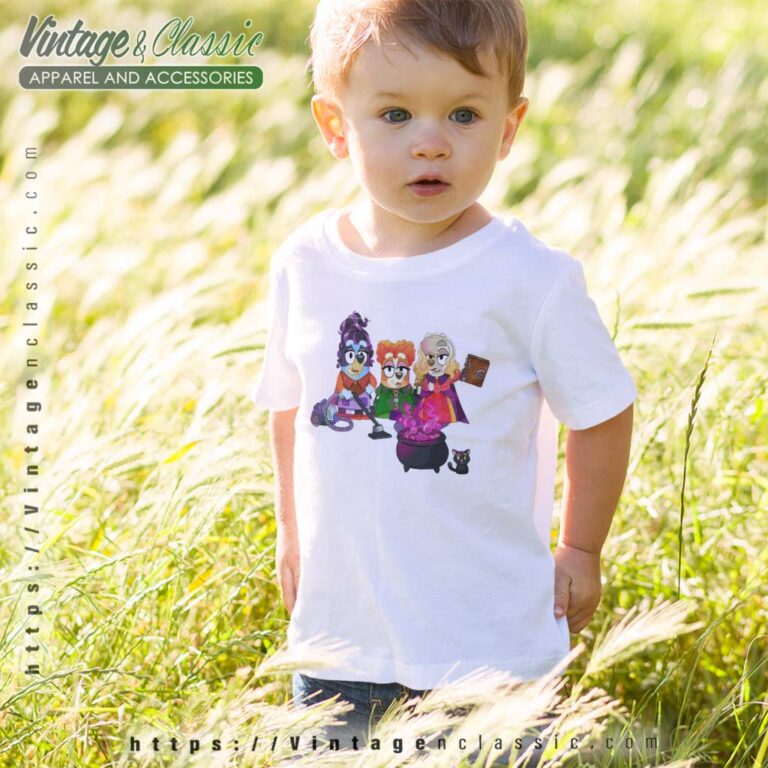 Bluey Hocus Pocus Shirt Bluey Halloween kids Tshirt Bluey Hocus Pocus Shirt Bluey Halloween kids Tshirt