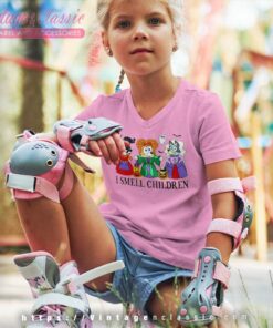 Bluey Hocus Pocus Shirt Bluey I Smell Children Halloween kids Vneck