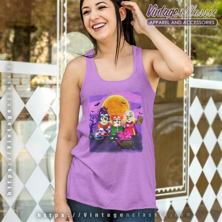 Bluey Hocus Pocus Shirt Bluey Witches Tank Top Racerback Bluey Hocus Pocus Shirt Bluey Witches Tank Top Racerback
