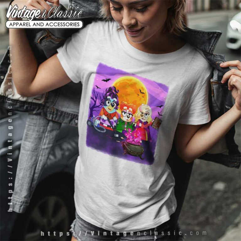 Bluey Hocus Pocus Shirt Bluey Witches Women TShirt Bluey Hocus Pocus Shirt Bluey Witches Women TShirt
