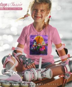 Bluey Hocus Pocus Shirt Bluey Witches kids Vneck