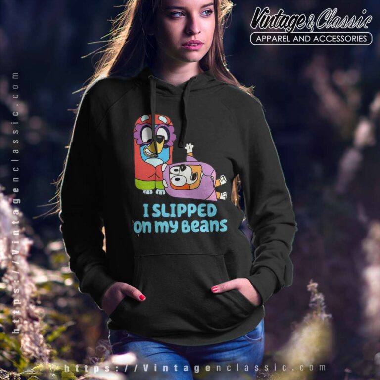 Bluey I Slipped On My Beans Bingo Hoodie Bluey I Slipped On My Beans Bingo Hoodie