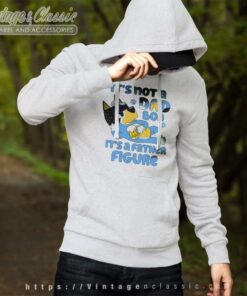 Bluey Its Not A Dad Bod Its A Father Figure Hoodie
