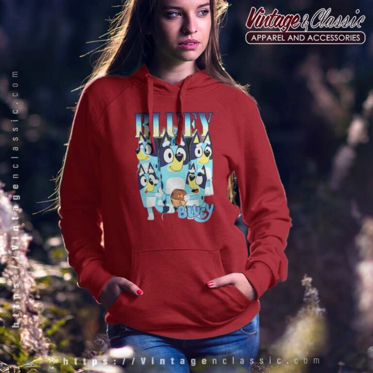 Bluey Logo Funny Shirt Gift For Fan Hoodie Bluey Logo Funny Shirt Gift For Fan Hoodie