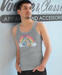 Bluey Matching Family Shirt Bluey Bingo Tank Top Racerback