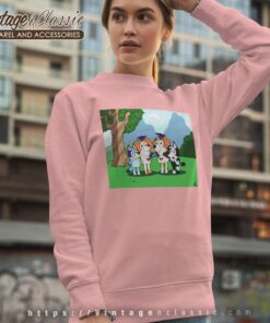 Bluey Mia And Captains Graduation Sweatshirt