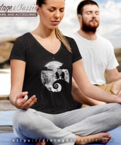 Bluey Midnight Dancing Lovers Shirt, Bluey Halloween 7 Bluey Midnight Dancing Lovers Shirt Bluey Halloween V Neck TShirt