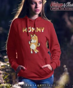 Bluey Mommy Shirt Gift For Bluey Fans Hoodie