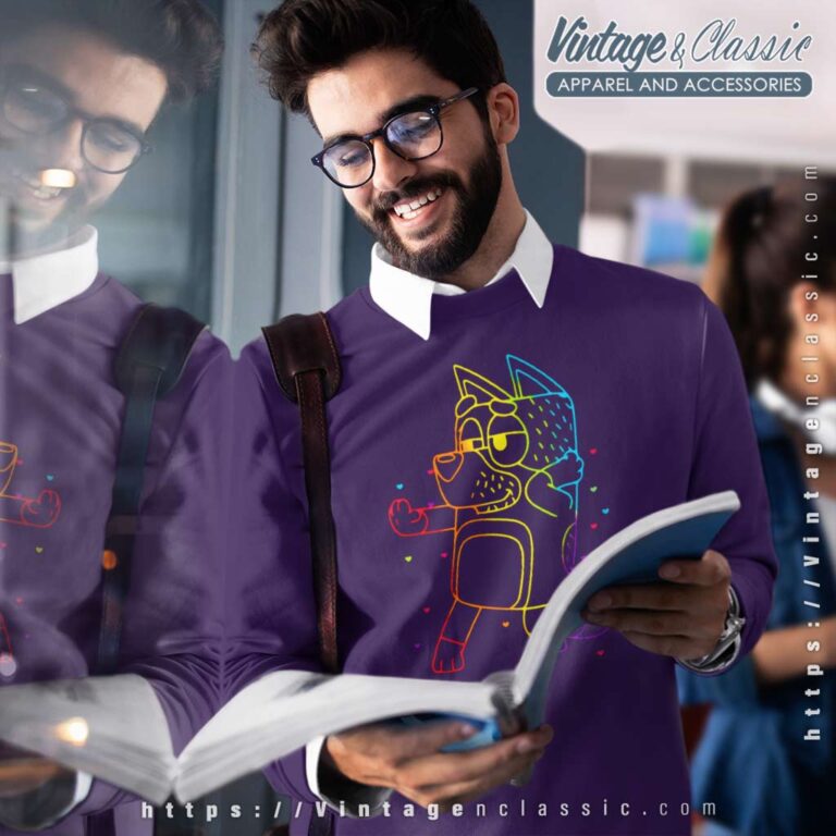 Bluey Rad Dad Dancing Lgbtq Bluey Dad Sweatshirt Bluey Rad Dad Dancing Lgbtq Bluey Dad Sweatshirt