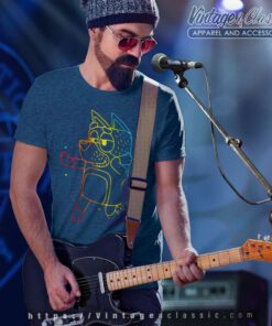 Bluey Rad Dad Dancing Lgbtq Bluey Dad Tshirt