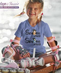 Bluey Senior 2023 Shirt Gift For Graduation Day V Neck TShirt