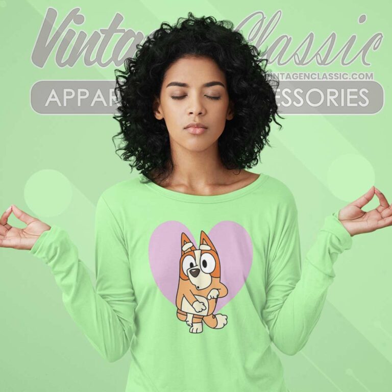 Bluey Sister Bingo Shirt Cute Bluey Bingo Long Sleeve Tee Bluey Sister Bingo Shirt Cute Bluey Bingo Long Sleeve Tee