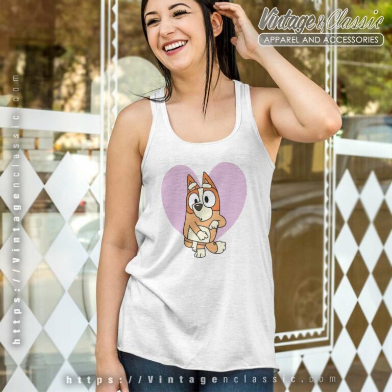 Bluey Sister Bingo Shirt Cute Bluey Bingo Tank Top Racerback Bluey Sister Bingo Shirt Cute Bluey Bingo Tank Top Racerback
