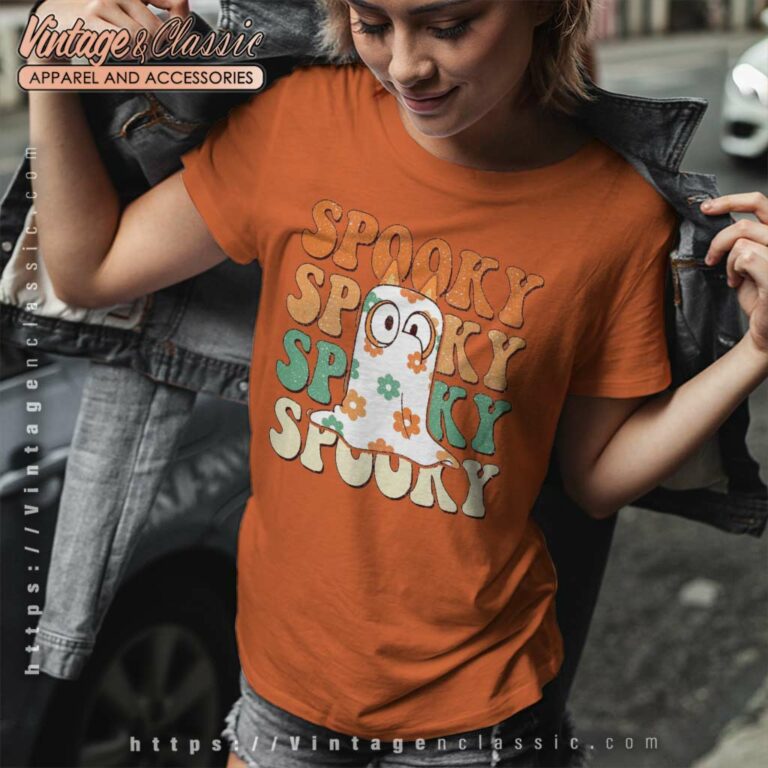 Bluey Spooky Halloween Women TShirt Bluey Spooky Halloween Women TShirt