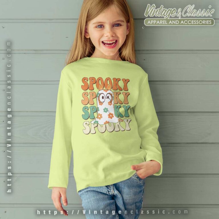 Bluey Spooky Halloween kids Longsleeves Bluey Spooky Halloween kids Longsleeves