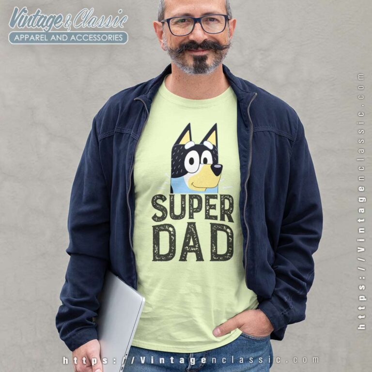 Bluey Super Dad Bandit Longsleeves Bluey Super Dad Bandit Longsleeves
