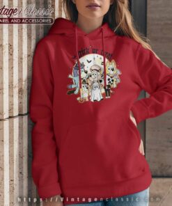 Bluey Trick Or Treat Shirt Bluey And Friend Hoodie