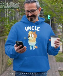 Bluey Uncle Shirt Bluey Family Hoodie