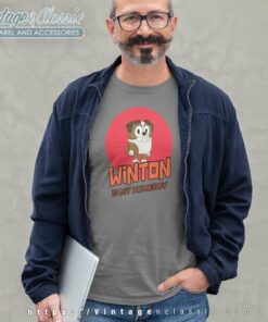Bluey Winton Shirt Winton Is My Homeboy Longsleeves