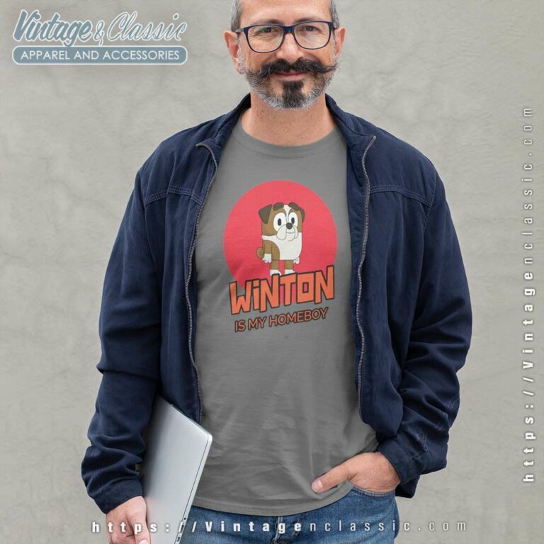 Bluey Winton Shirt Winton Is My Homeboy Longsleeves Bluey Winton Shirt Winton Is My Homeboy Longsleeves