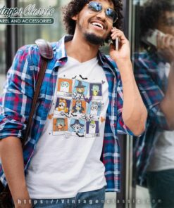 Bluey and Friend Halloween Shirt Bluedog Spooky V Neck TShirt