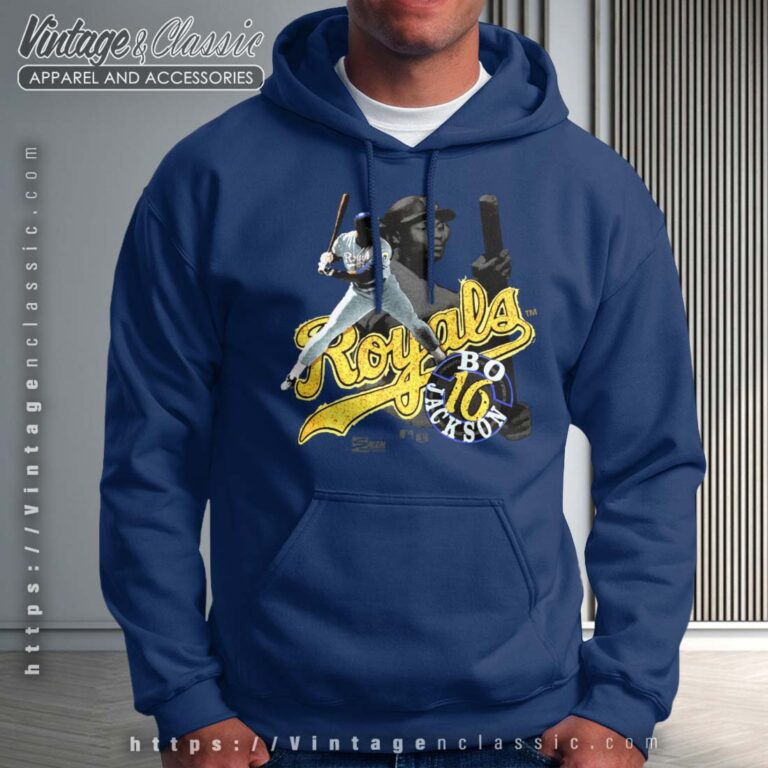 Bo Jackson Kansas City Royals Navy Hoodie Bo Jackson Kansas City Royals Navy Hoodie