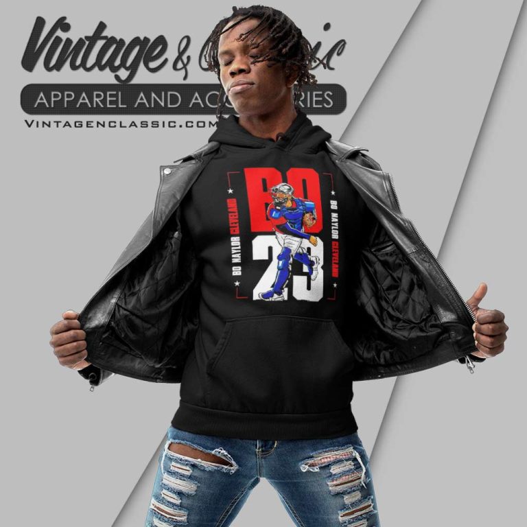 Bo Naylor 2023 Cleveland Guardians Hoodie Bo Naylor 2023 Cleveland Guardians Hoodie