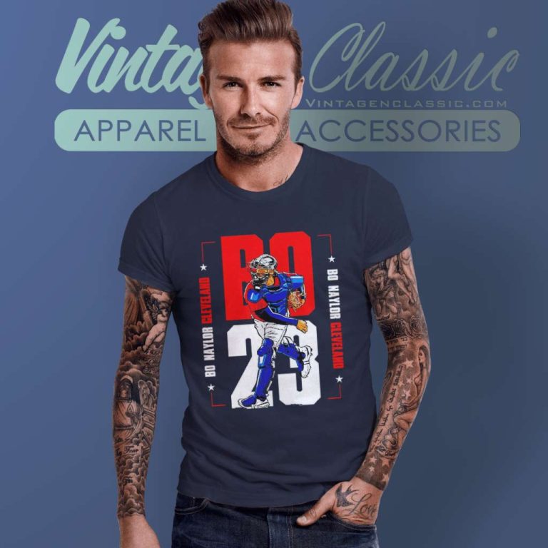 Bo Naylor 2023 Cleveland Guardians T Shirt Bo Naylor 2023 Cleveland Guardians T Shirt