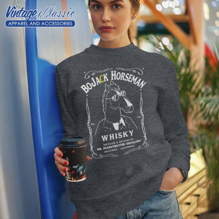 BoJack Horseman Whisky Sweatshirt BoJack Horseman Whisky Sweatshirt