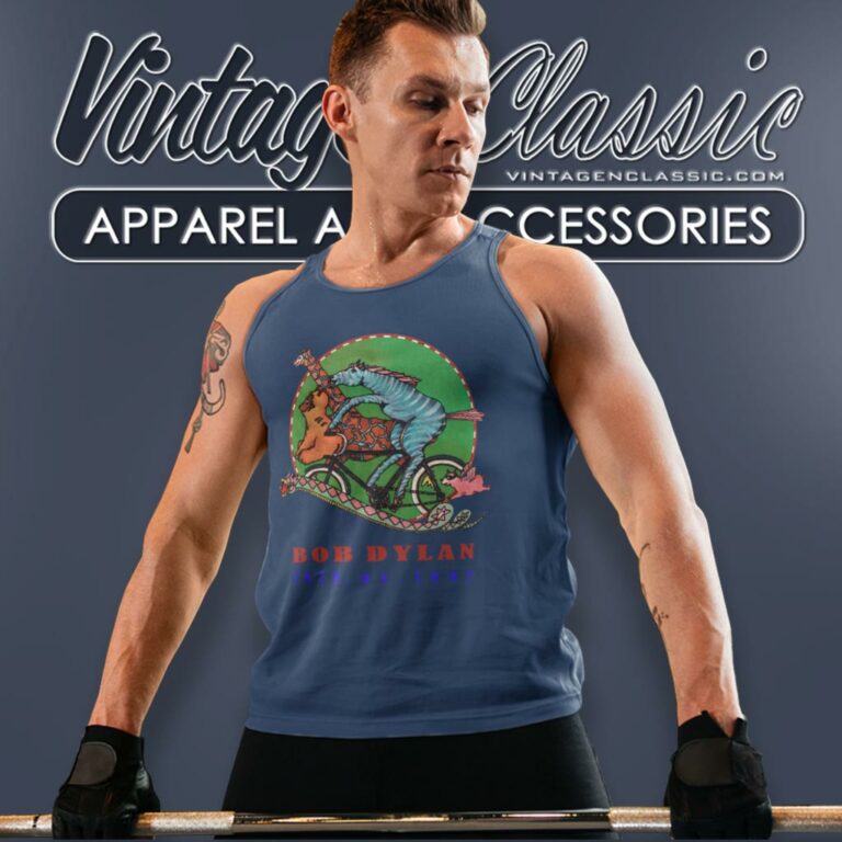 Bob Dylan 1978 Us Tour Tank Top Racerback Bob Dylan 1978 Us Tour Tank Top Racerback