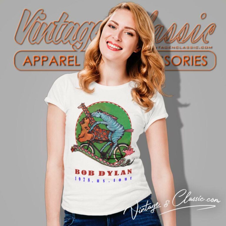Bob Dylan 1978 Us Tour Women T Shirt Bob Dylan 1978 Us Tour Women T Shirt