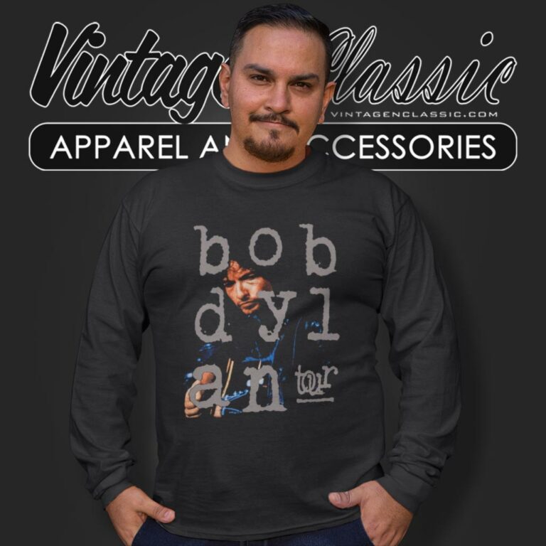 Bob Dylan 1992 Tour Long Sleeve Tee Bob Dylan 1992 Tour Long Sleeve Tee