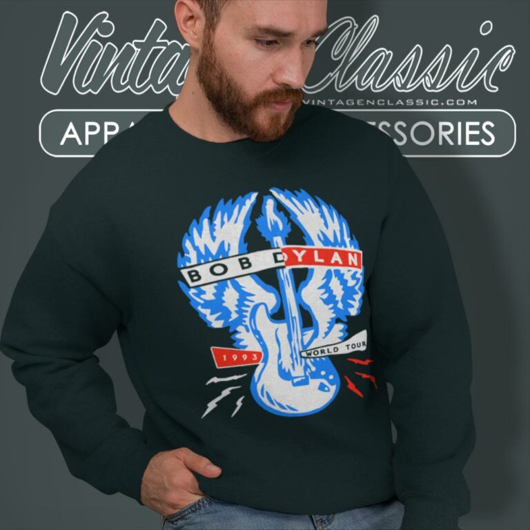 Bob Dylan 1993 World Tour Sweatshirt Bob Dylan 1993 World Tour Sweatshirt