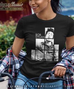 Bob Dylan Blocks Officially Licensed Women TShirt