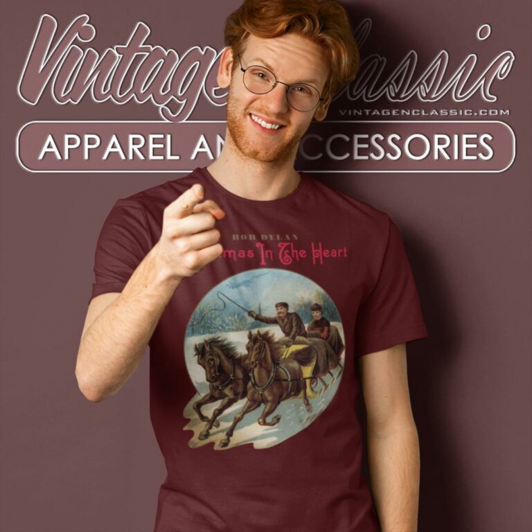 Bob Dylan Christmas In The Heart T Shirt Bob Dylan Christmas In The Heart T Shirt