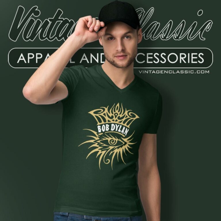Bob Dylan Eye V Neck TShirt Bob Dylan Eye V Neck TShirt