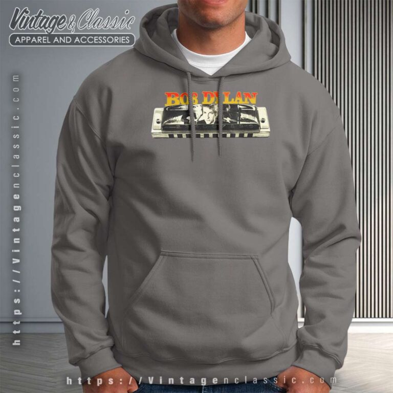 Bob Dylan Harmonica Hoodie Bob Dylan Harmonica Hoodie