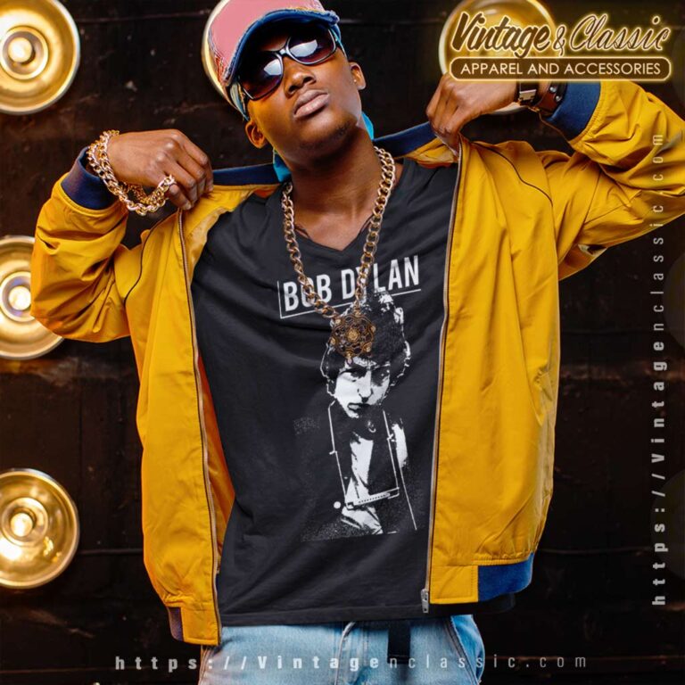 Bob Dylan Harmony V Neck TShirt Bob Dylan Harmony V Neck TShirt