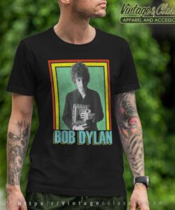 Bob Dylan Holding Picture Photo T Shirt