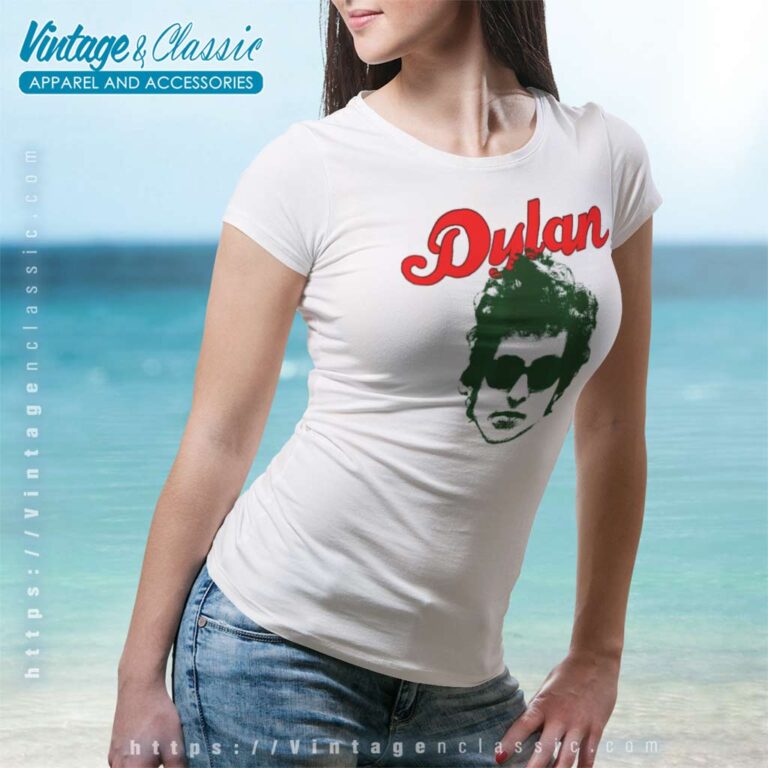 Bob Dylan Holiday Women TShirt Bob Dylan Holiday Women TShirt